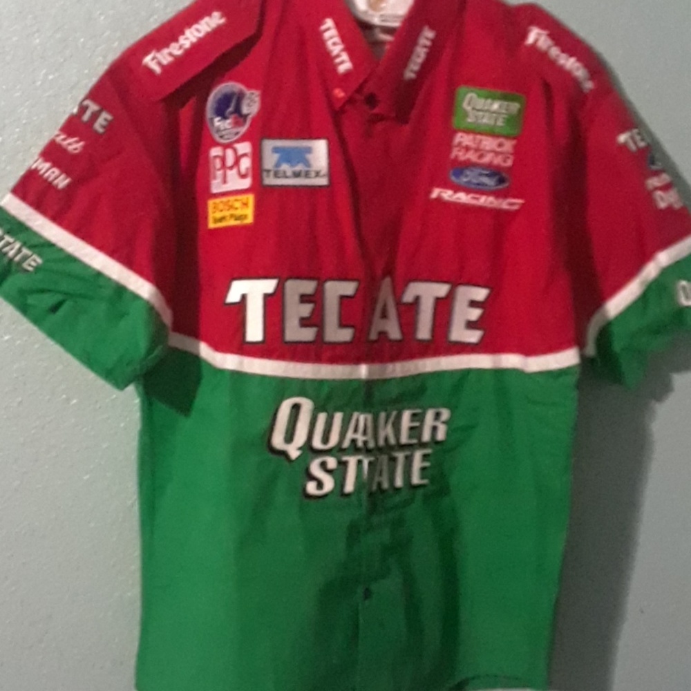 Tecate jearsy with signature